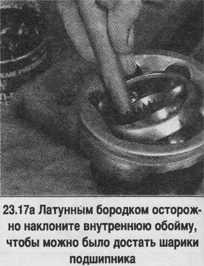 17. Разглобете пантата според снимката.