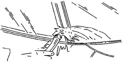 27. Теплой водой под небольшим напором пролейте края стекла и проверьте герметичность установки…